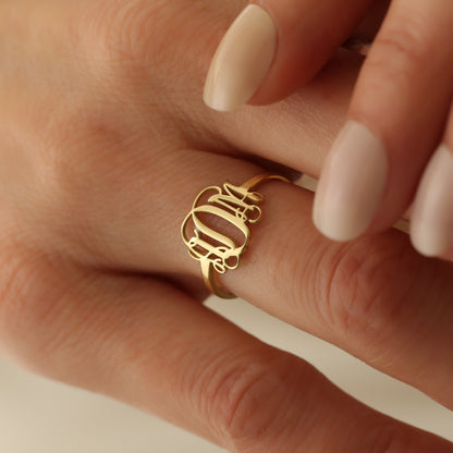 'Heritage' Monogram Signet Ring