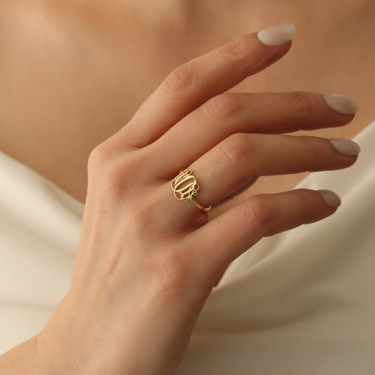 'Heritage' Monogram Signet Ring