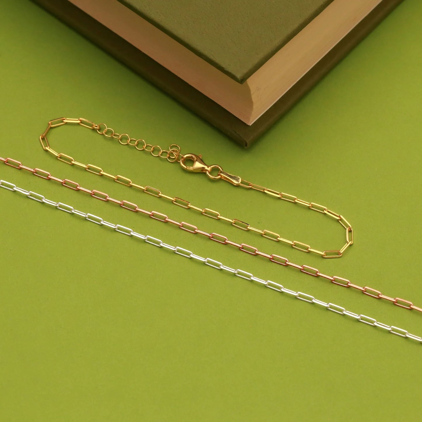 'Serenity' Paperclip Chain Bracelet